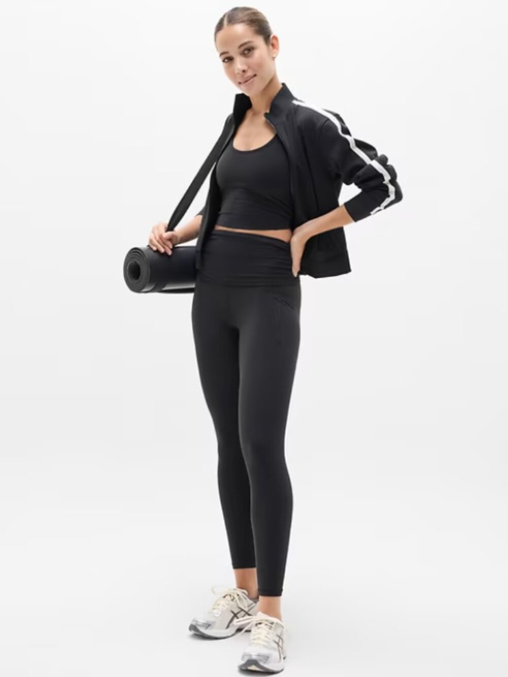 NWT ATHLETA Salutation Stash Foldover Tight